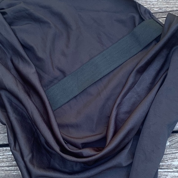 NWOT ASOS Bandage  Sleeveless Satin Dress with Cowl Back, Small (US 4) - Picture 5 of 9